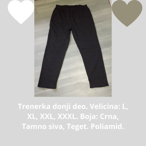 Trenerka ženska donji deo RB001 bez ranfle - Image 2