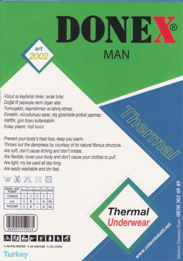 Gaće duge muške Donex 2002 - Image 2