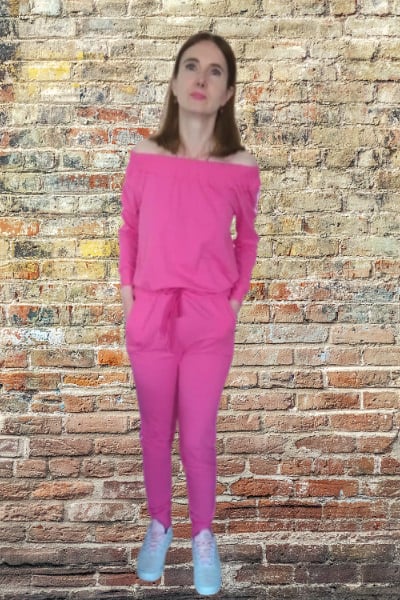 Kombinezon ženski pamučni Tijana