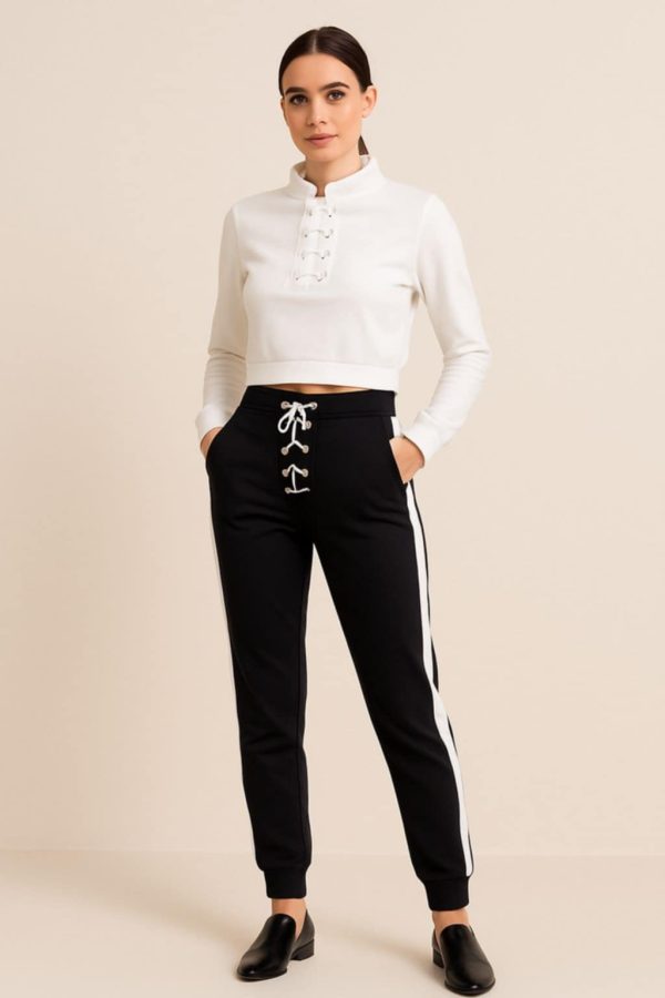 Pantalone donji deo na pertlanje 250823 - Slika 4