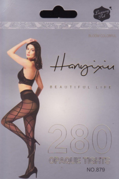 Čarape hulahop sa dezenom 879